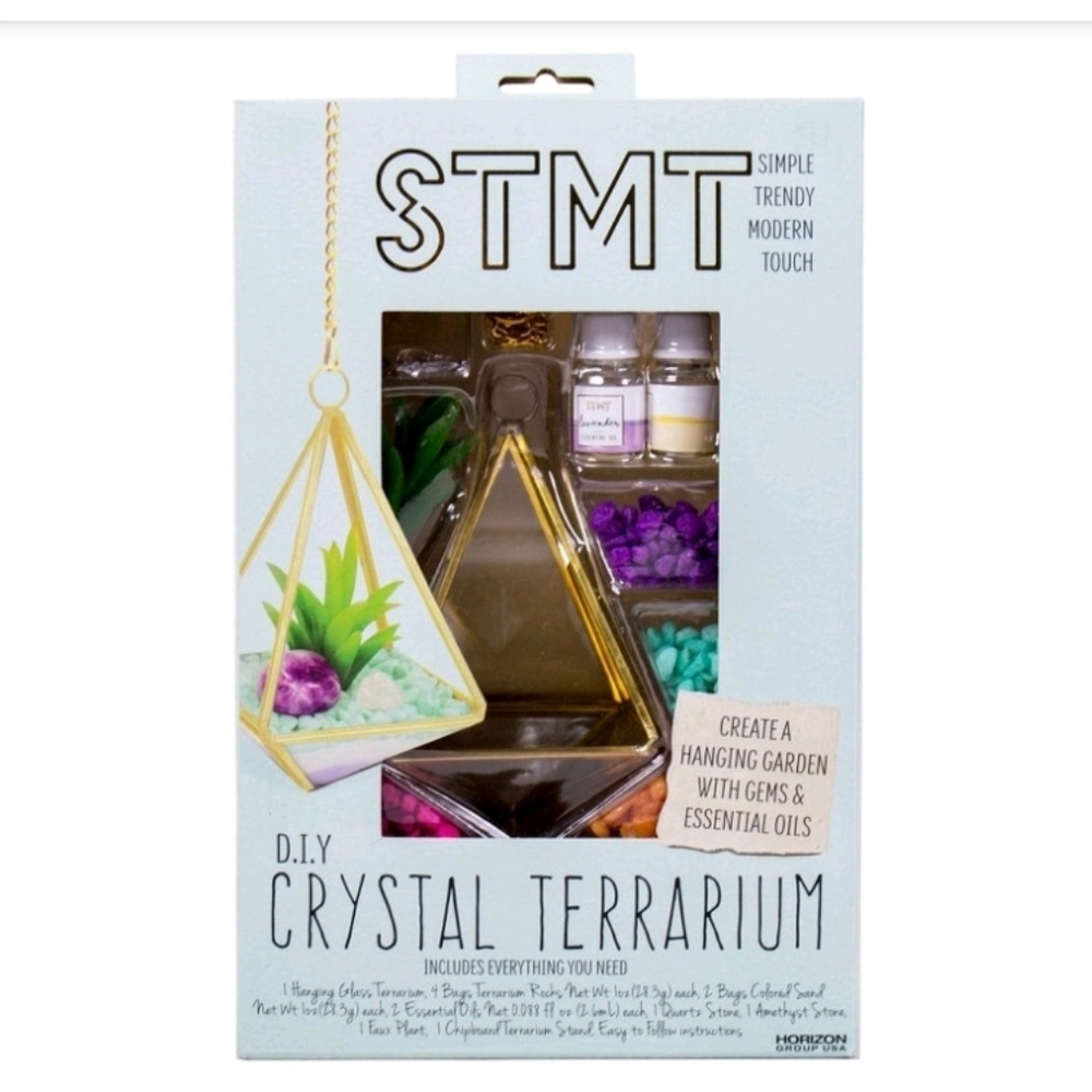 DIY Crystal Terrarium Kit Amazing